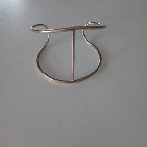Metal cuff bracelet